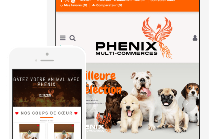 PHENIX Vente en ligne animalerie Tunisie