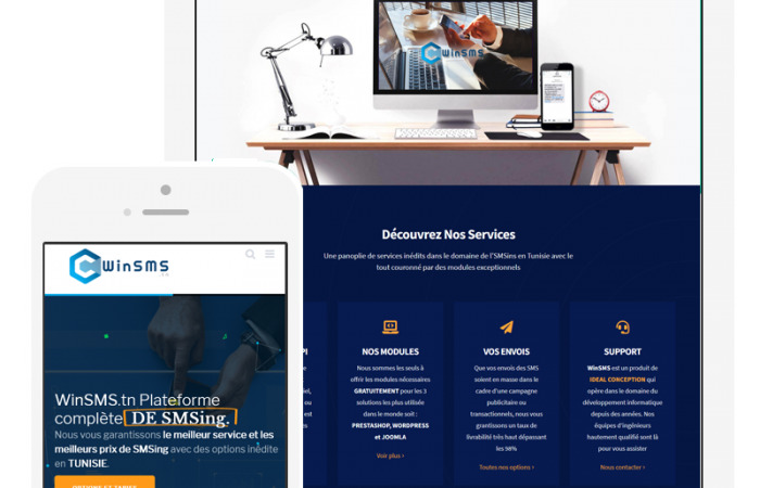 WinSMS.tn - La 1 ère plateforme de SMSing en TUNISIE
